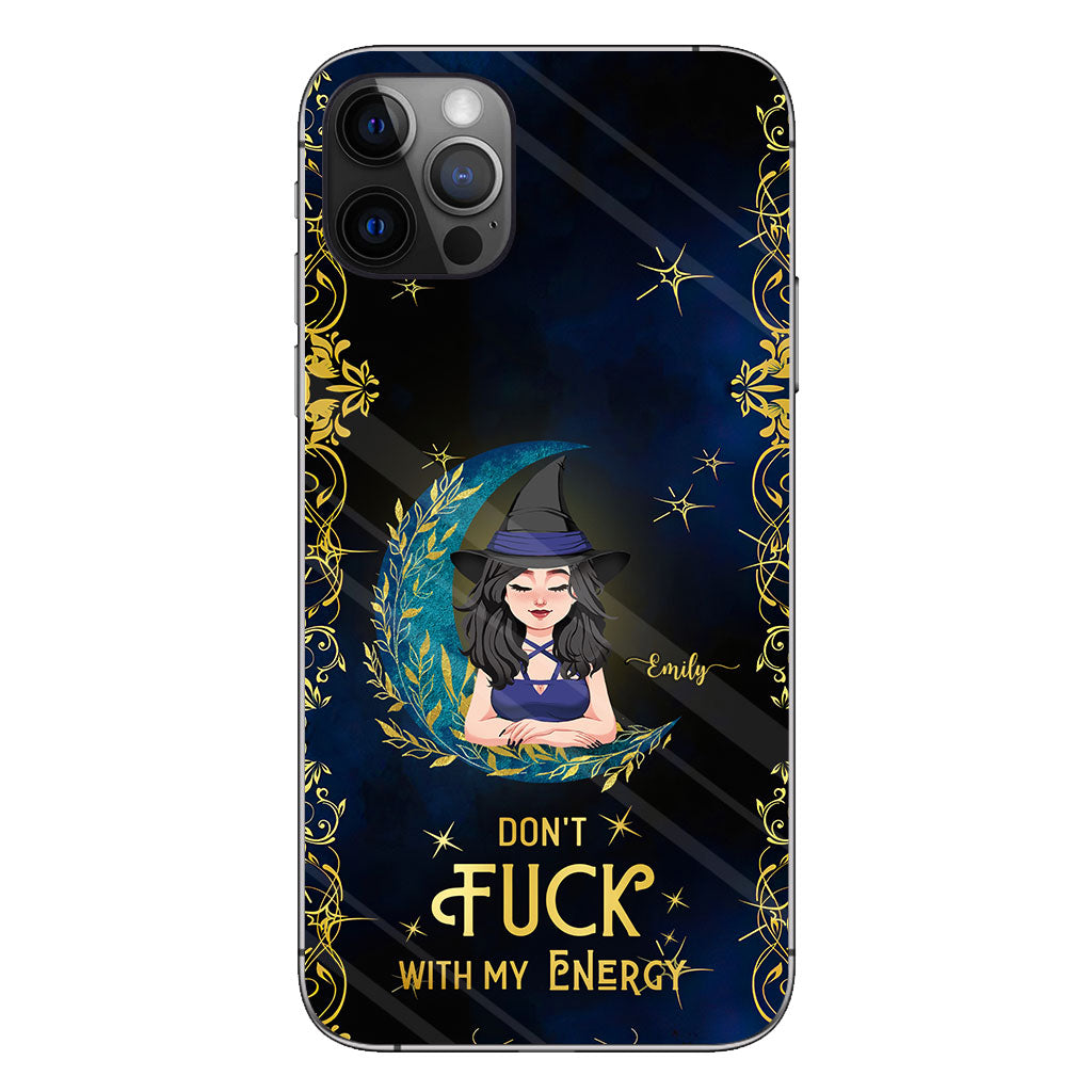 Don't F With My Energy - Personalized Witch Phone Case
