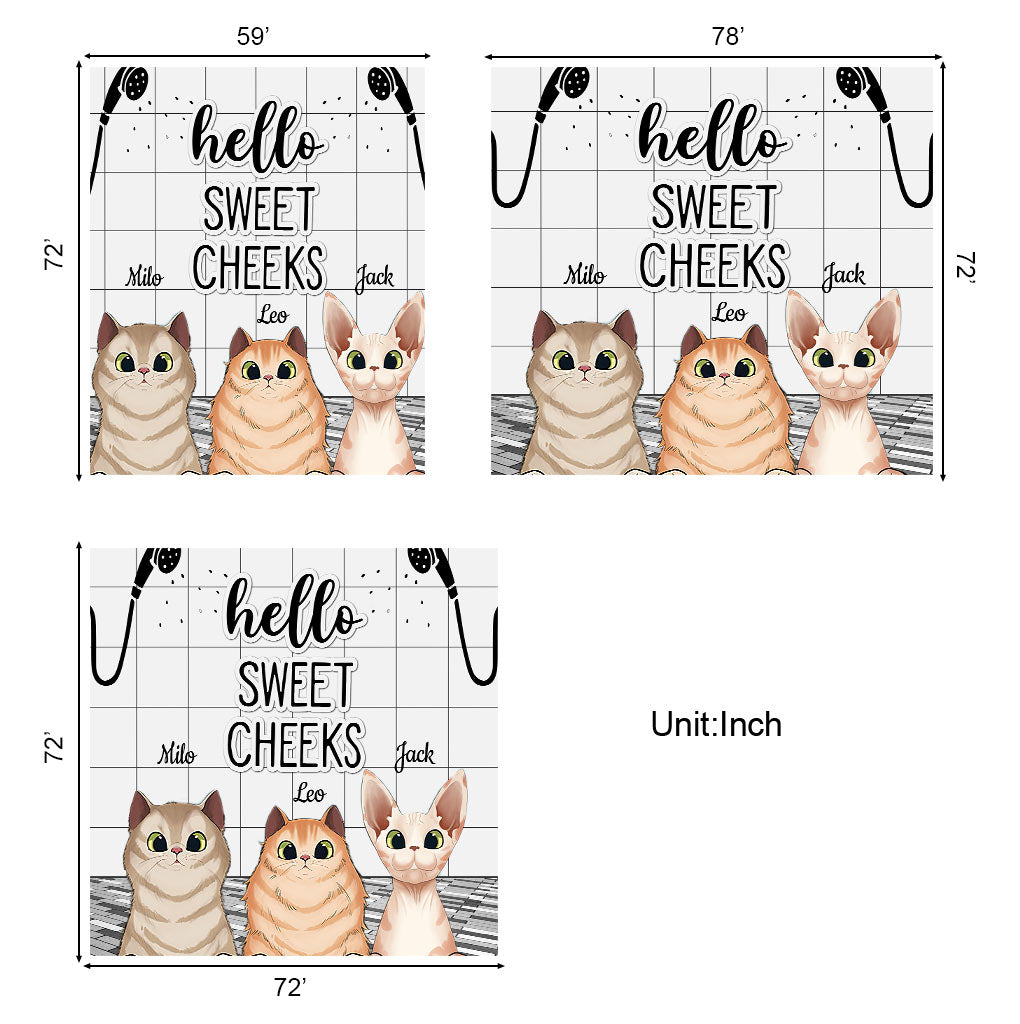 J'ai vu ça - Rideau de douche personnalisé pour chien