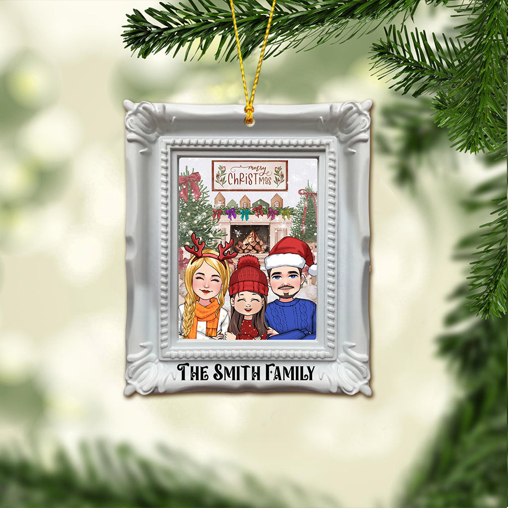 Merry Christmas - Personalized Family Ornament