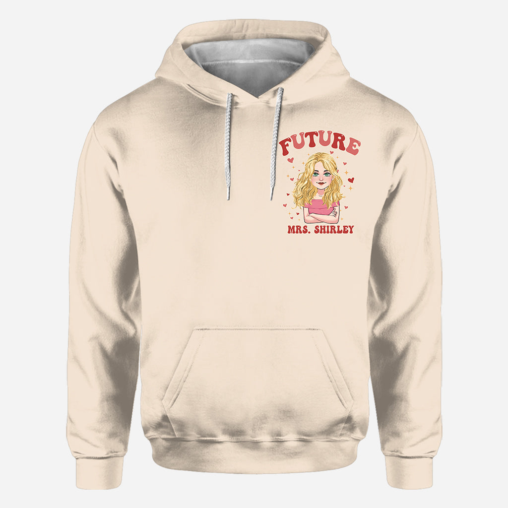 À l'époque de mes fiançailles - cadeau de mariage pour la mariée - T-shirt personnalisé intégralement