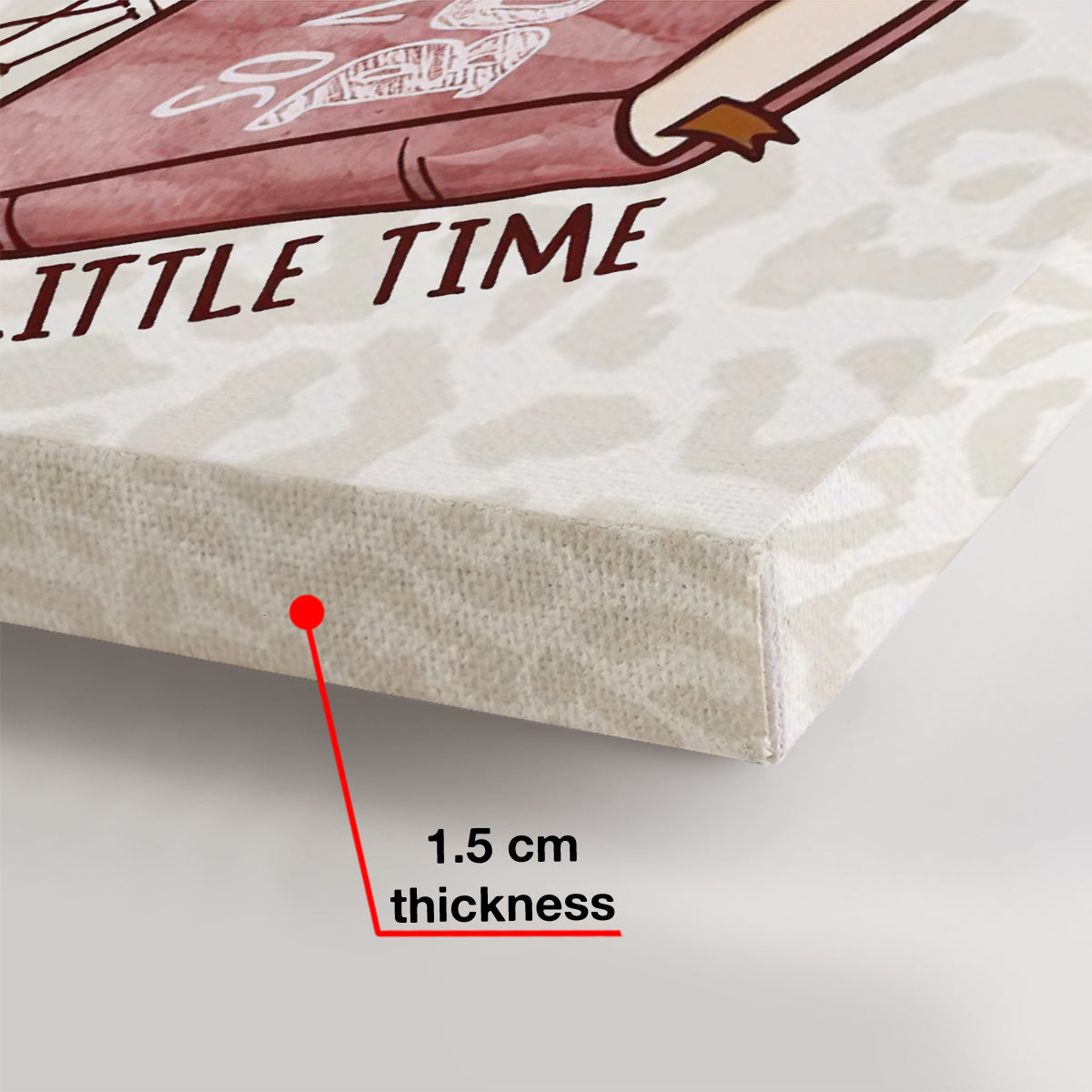 Une fille qui aime les livres - Toile et affiche personnalisées « Un livre pour toutes les occasions »