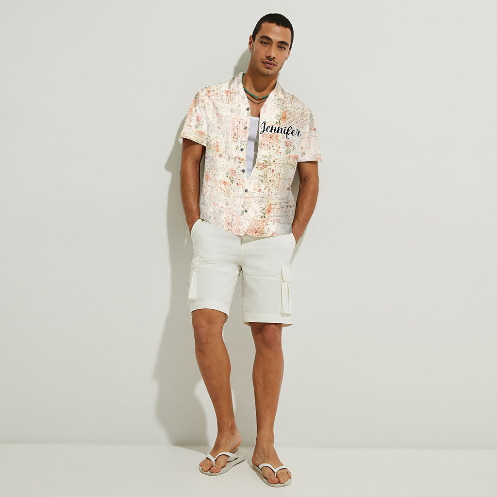 Just One More Chapter - Personalized Book Hawaiian Shirt