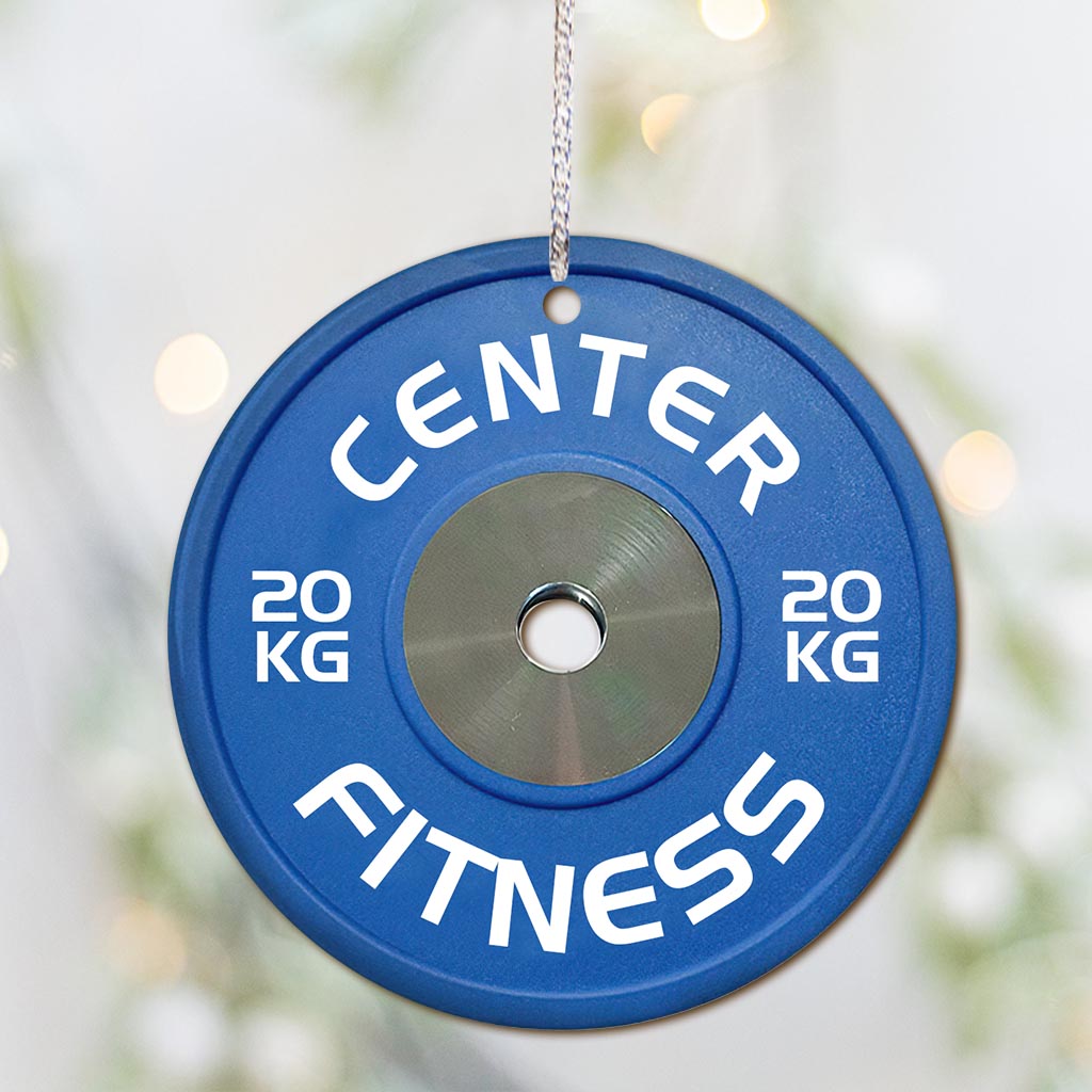 Centre de remise en forme - Ornement de fitness personnalisé