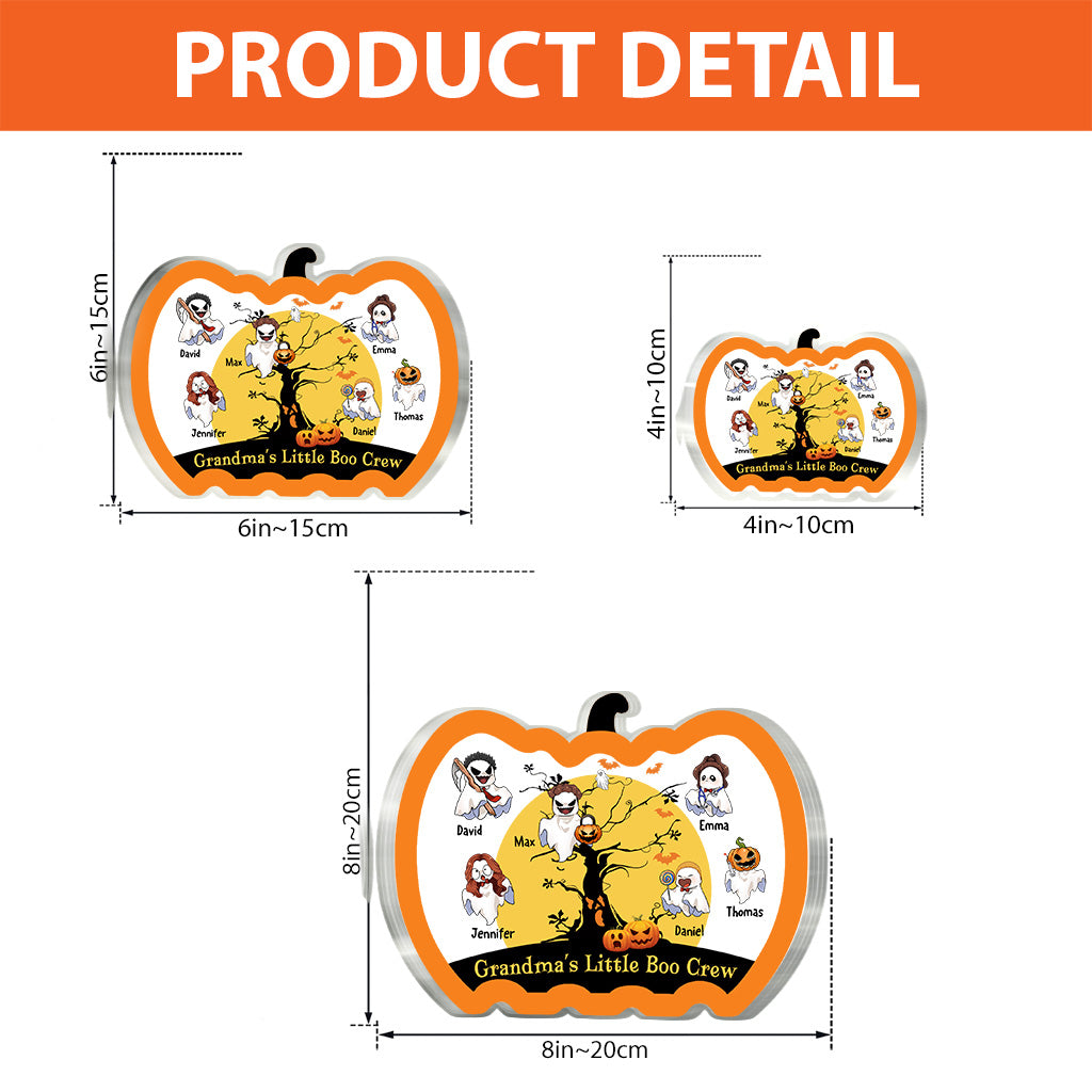 La petite bande de mamies - Plaque acrylique personnalisée en forme de grand-mère