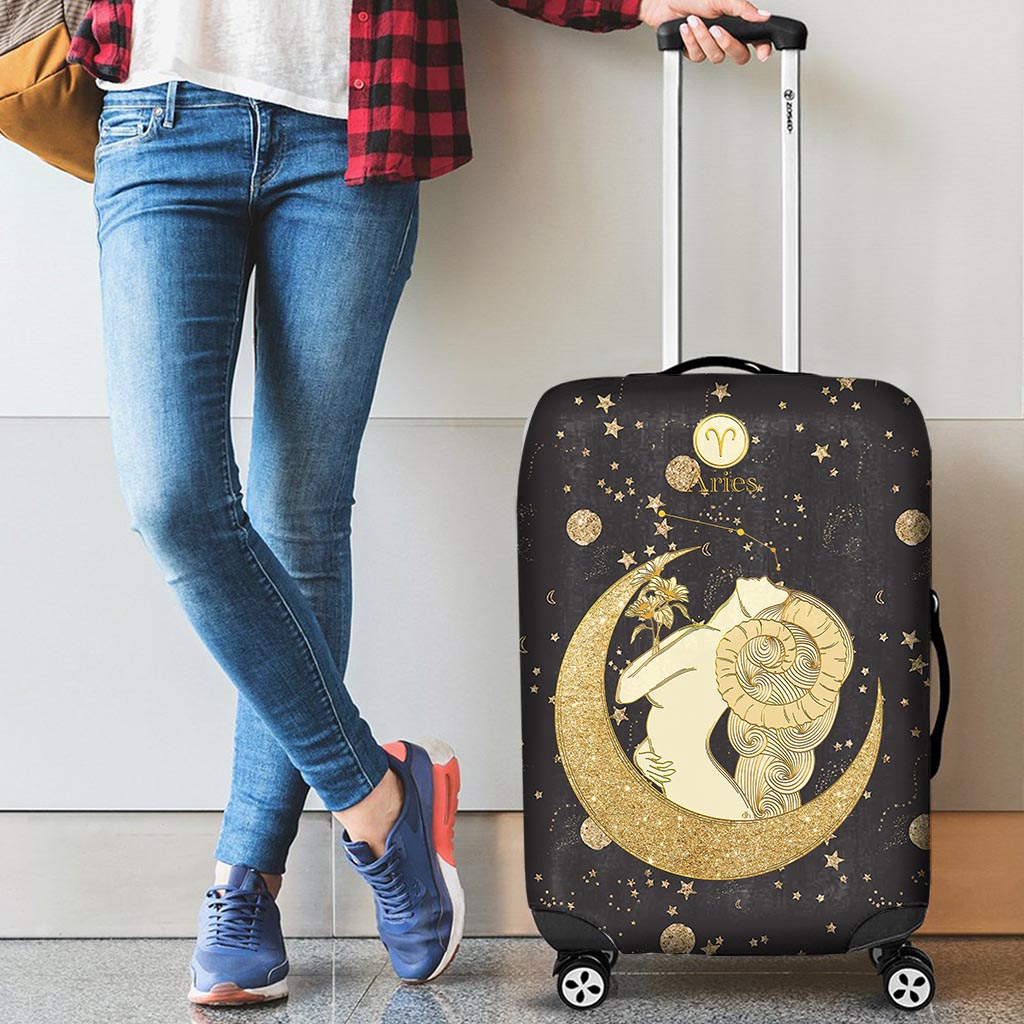 Housse de bagage personnalisée avec signe du zodiaque - Horoscope