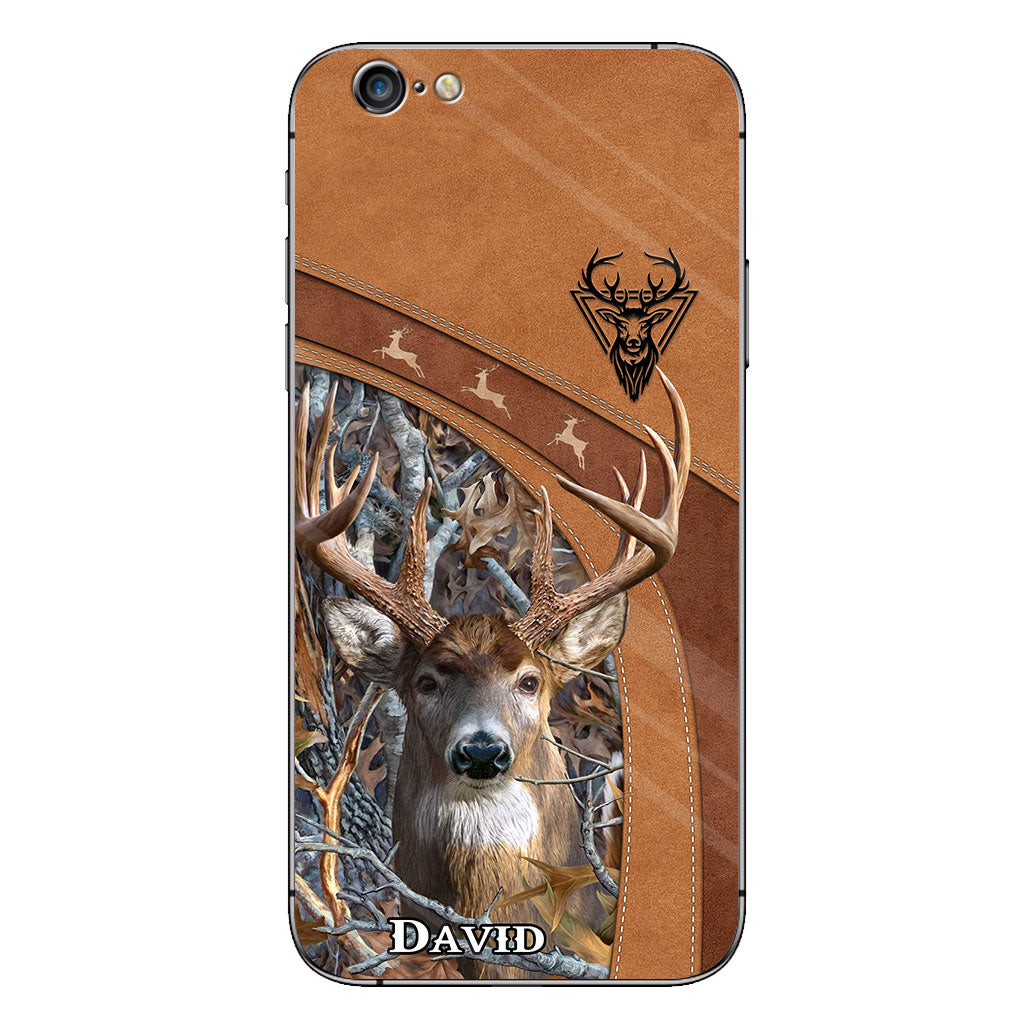 La vie est plus belle dans les bois - Coque de téléphone personnalisée pour la chasse