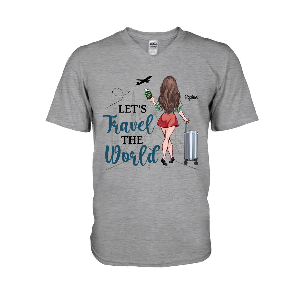 So The Adventure - Travelling gift for mom, daughter, granddaughter, wife, girlfriend, friend - Personalized T-shirt And Hoodie