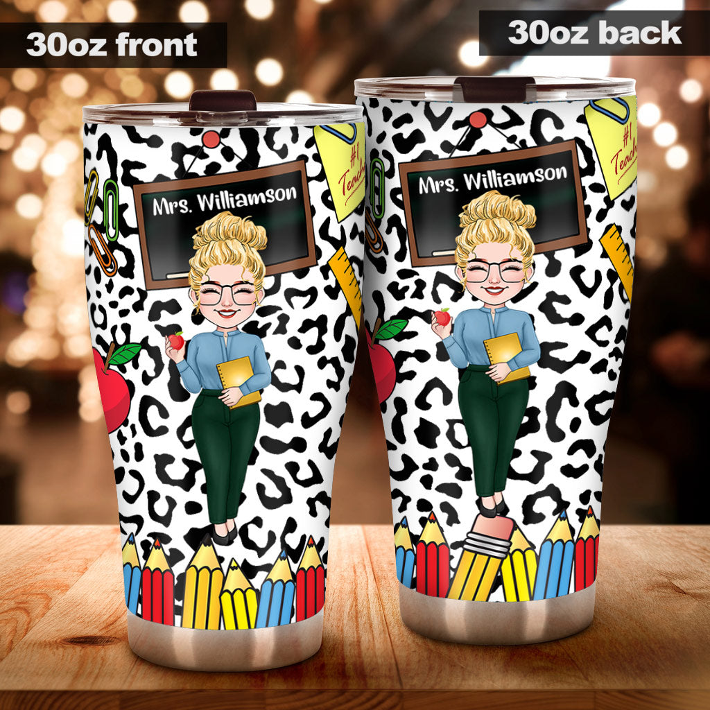 Gobelet isotherme personnalisé pour enseignants - Remerciements aux enseignants