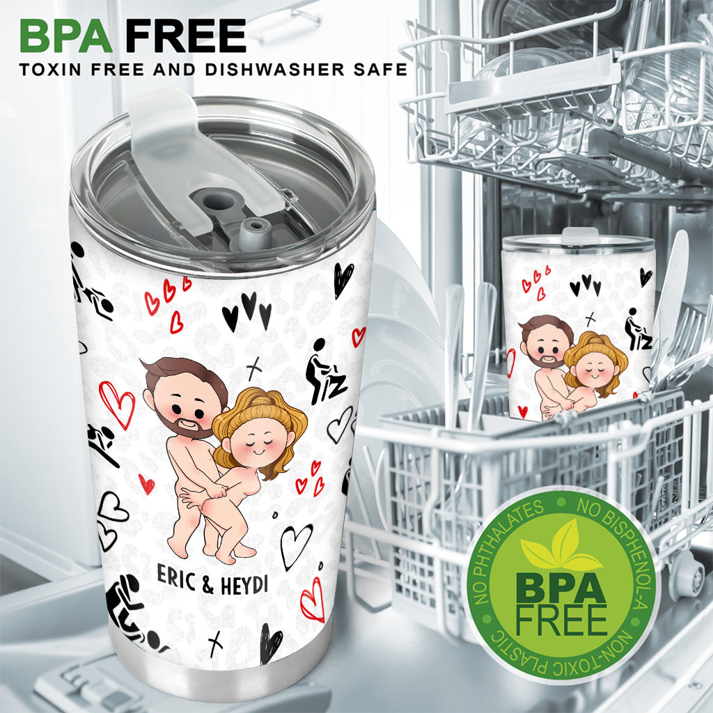 The Best Decision - Personalized Couple Tumbler