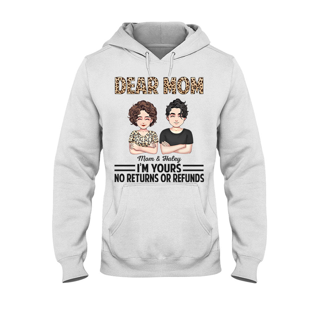 Chers maman et papa, je suis à vous - Cadeau pour maman et papa - T-shirt et sweat à capuche personnalisés