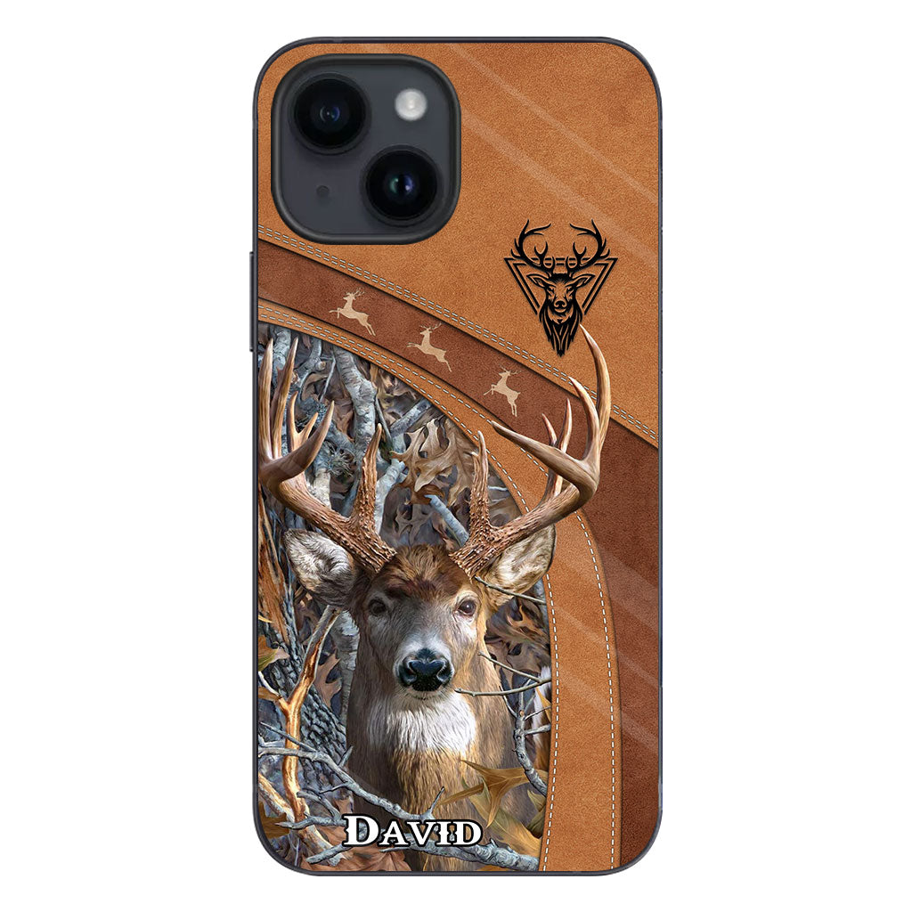 La vie est plus belle dans les bois - Coque de téléphone personnalisée pour la chasse