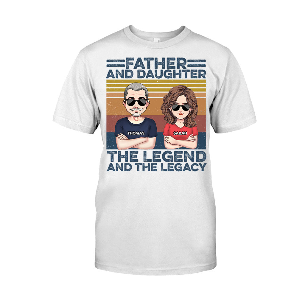 Tel père, tel fils - Cadeau pour papa - T-shirt et sweat à capuche personnalisés