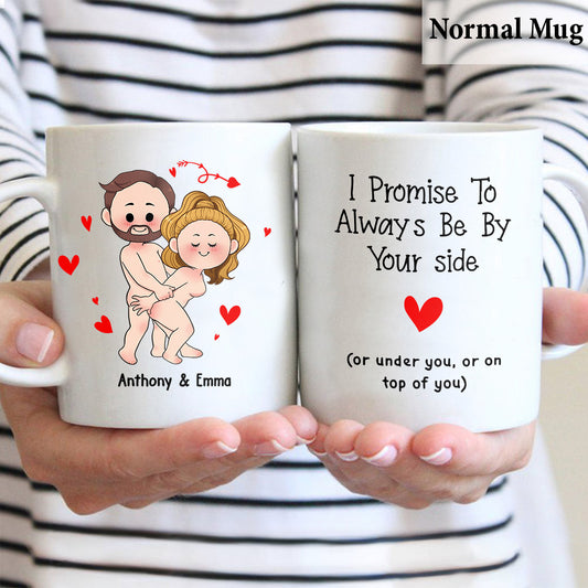 Je veux juste que tu sois heureux - Cadeau pour couple (mari, femme, petit ami, petite amie) - Mug personnalisé