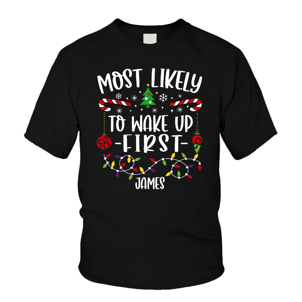 Noël en famille - T-shirt et sweat à capuche personnalisés pour toute la famille