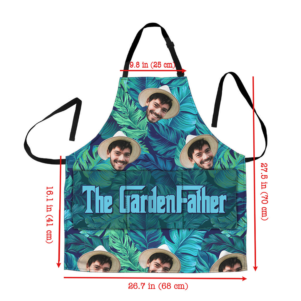 Et au jardin ! - Cadeau de jardinage pour maman, papa, grand-mère, lui, elle, épouse, mari, petite amie, petit ami - Tablier personnalisé