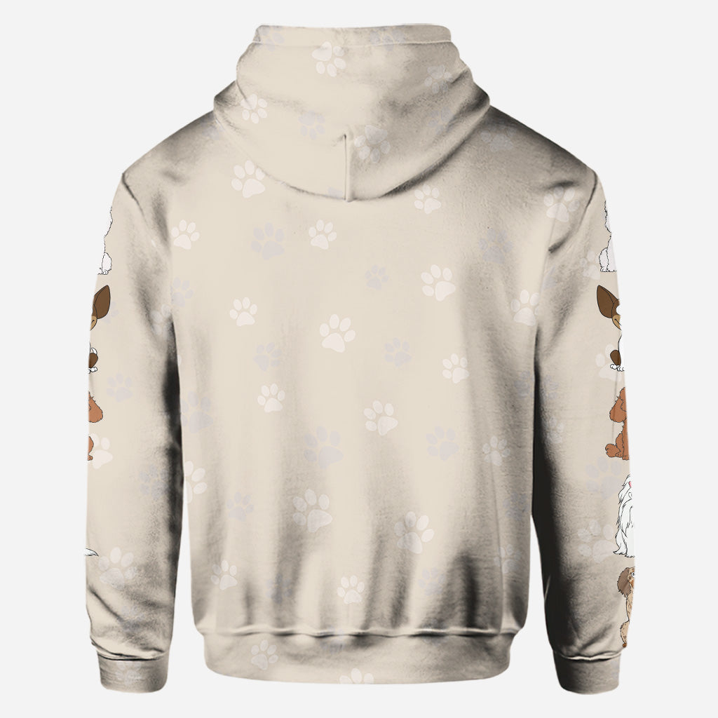 Dog Mom/ Cat Mom/ Fur Mom / Dog Dad/ Cat Dad... - Personalized Dog All Over Shirt