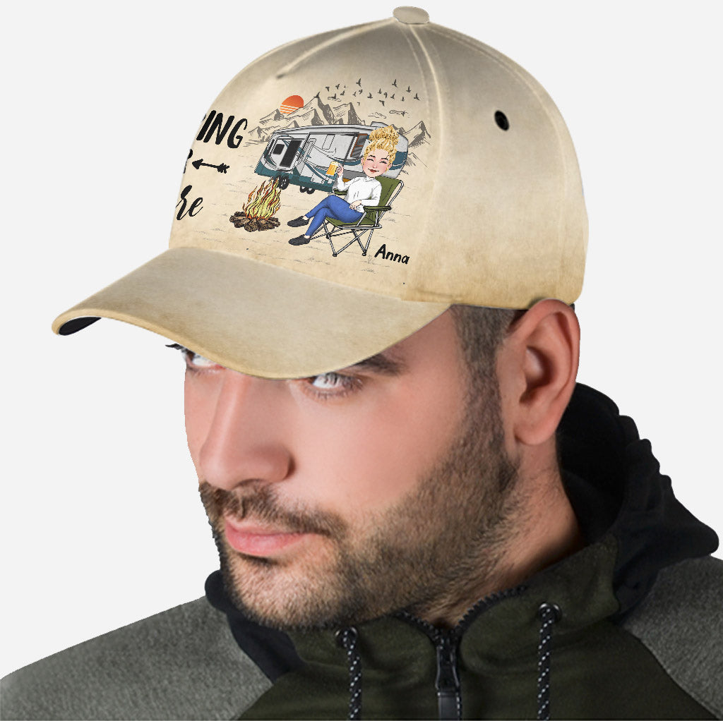 Coiffure de camping, on s'en fiche ! - Casquette de camping classique personnalisée