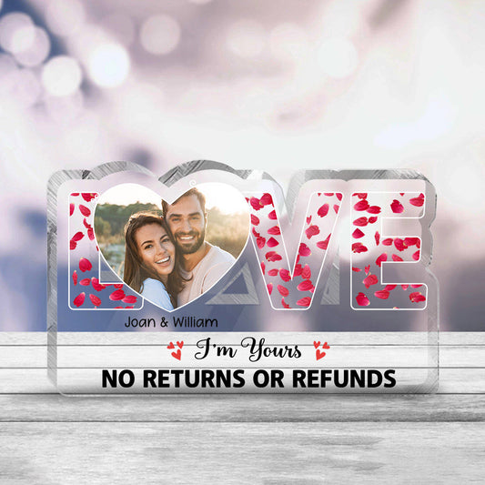 This Is Us - Couple gift for husband, wife, girlfriend, boyfriend - Personalized Custom Shaped Acrylic Plaque