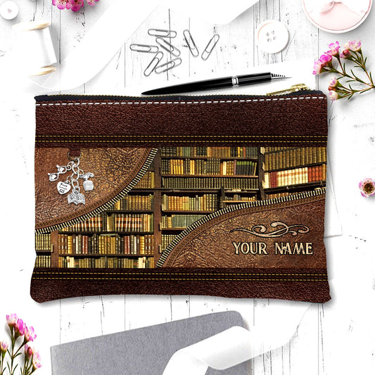 Pochette personnalisée pour bibliothécaire - Bibliothèque