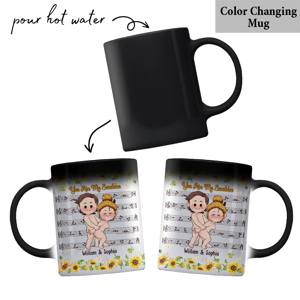 Tu es mon rayon de soleil - Mug personnalisé pour couple