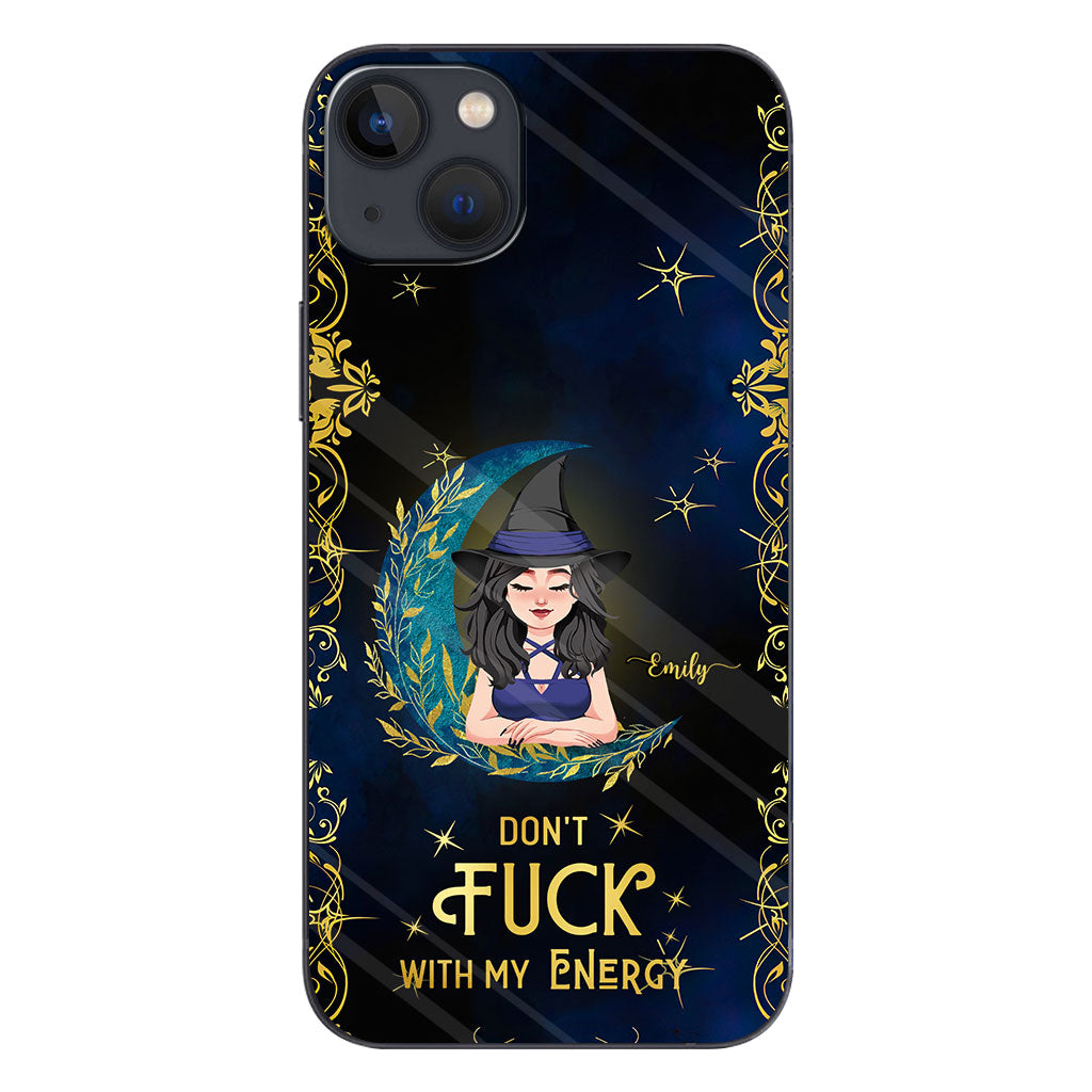 Don't F With My Energy - Personalized Witch Phone Case
