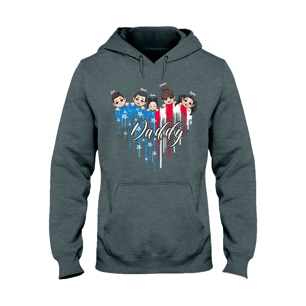 Meilleure grand-mère du monde - Cadeau pour grand-mère, maman, papa, grand-père, tante, oncle - T-shirt et sweat à capuche personnalisés