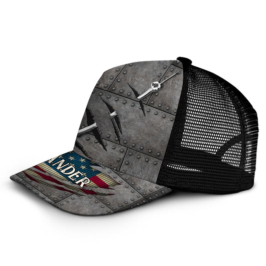 Casquette trucker personnalisée avec motif hameçon et design original -