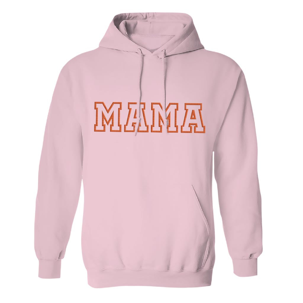 Sweat à capuche brodé personnalisé avec nom - Maman