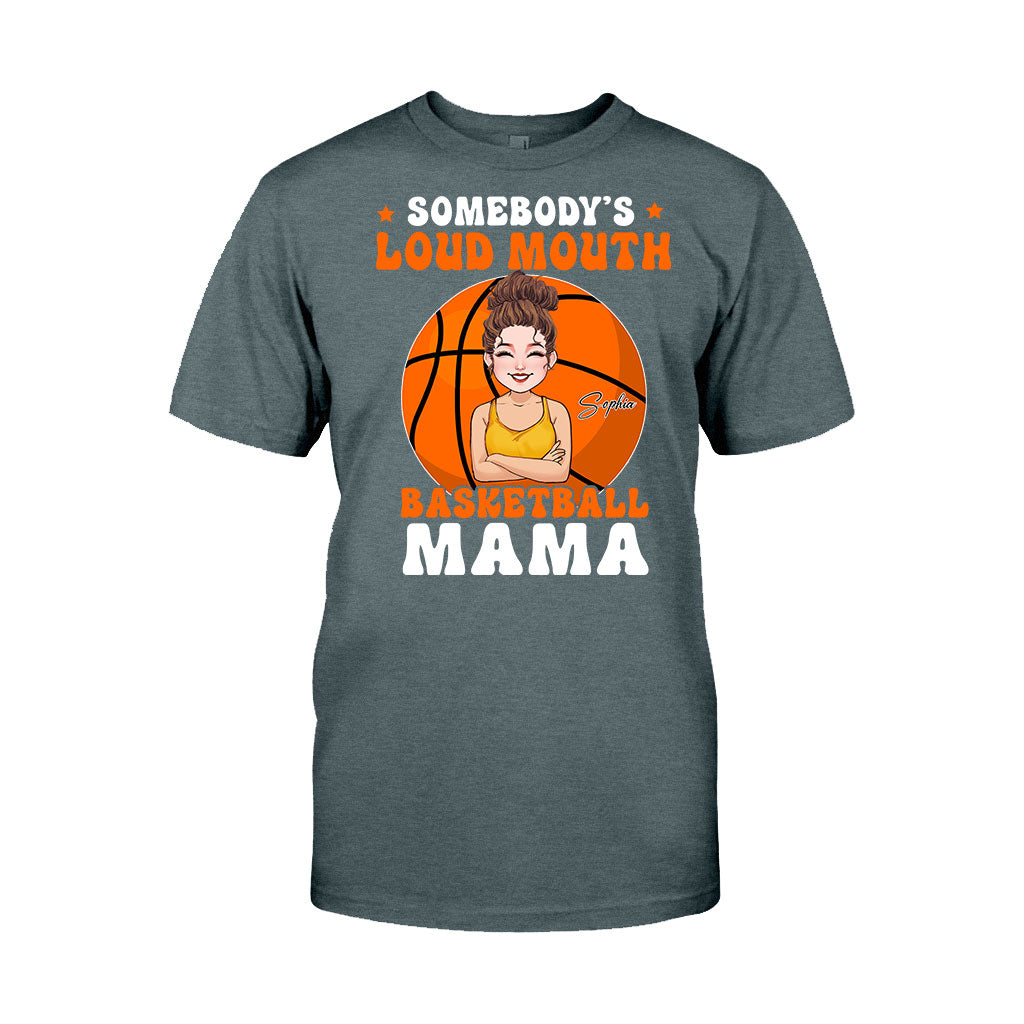Maman basketteuse à la langue bien pendue - T-shirt et sweat à capuche de basketteur personnalisés
