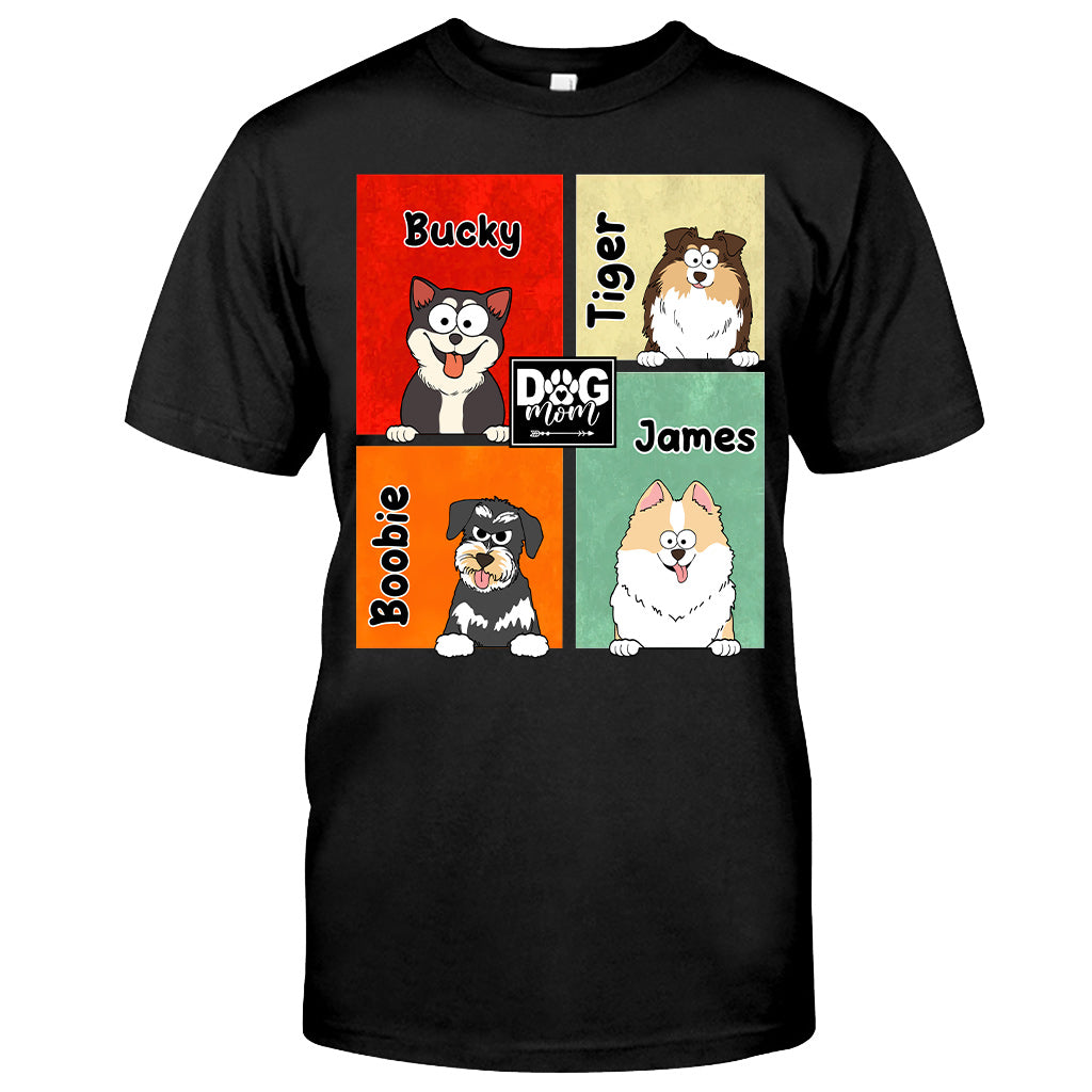 Maman de chien/Maman de chat/Papa ​​à fourrure... - Cadeau pour les amoureux des chiens - T-shirt et sweat à capuche personnalisés