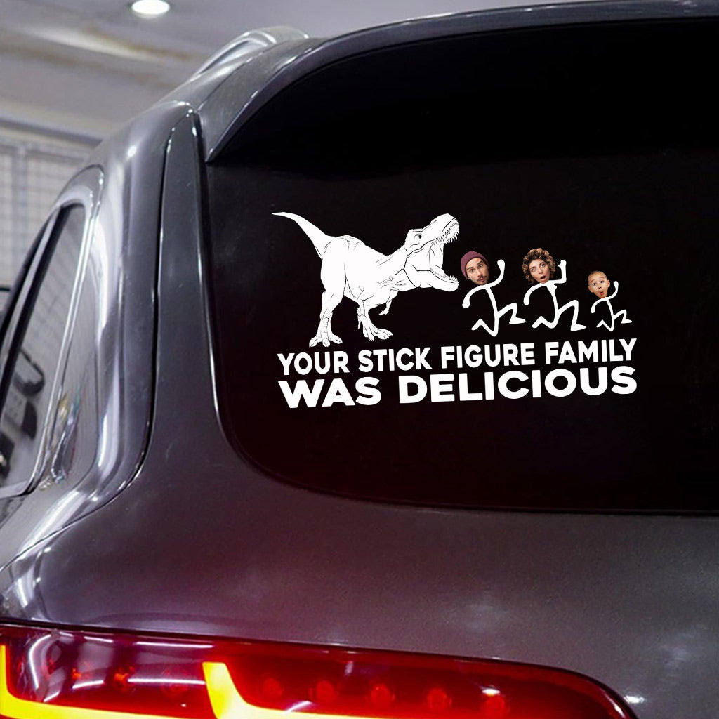 Le T-Rex s'en fiche - Cadeau dinosaure pour ami, maman, papa, mari, femme, copine, copain - Autocollant personnalisé