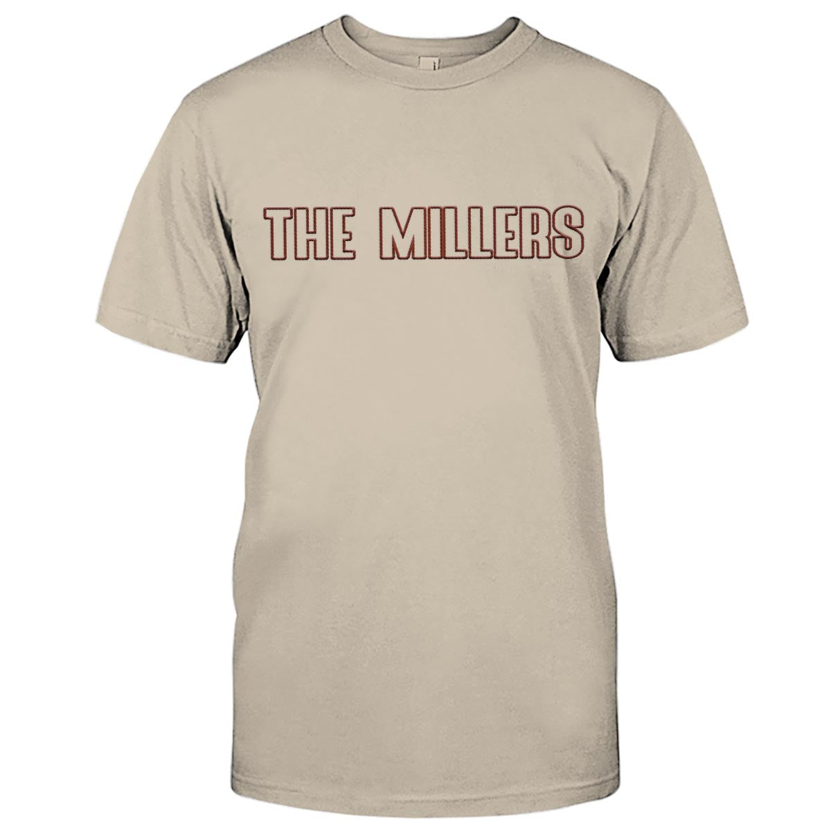 T-shirt brodé personnalisé avec nom pour toute la famille