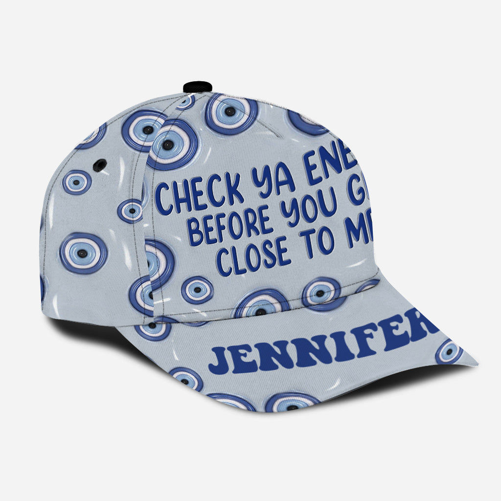Check Ya Energy - Personalized Witch Classic Cap