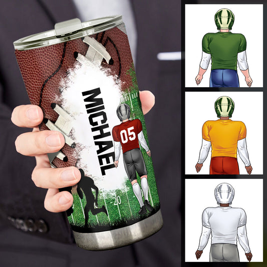 Passionné de football ? Un cadeau idéal pour lui, père, mari, fils : un gobelet personnalisé.