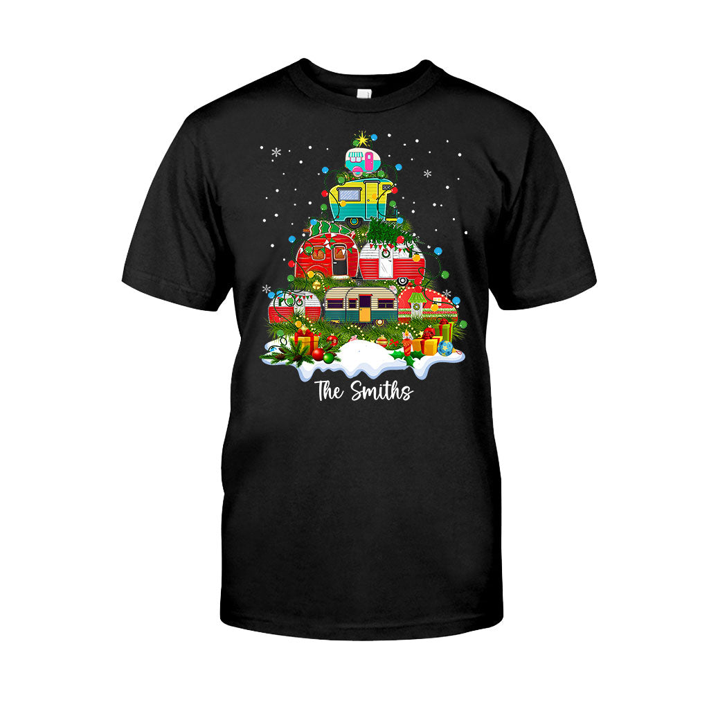 Joyeux Noël au camping ! - T-shirt et sweat à capuche personnalisés pour le camping