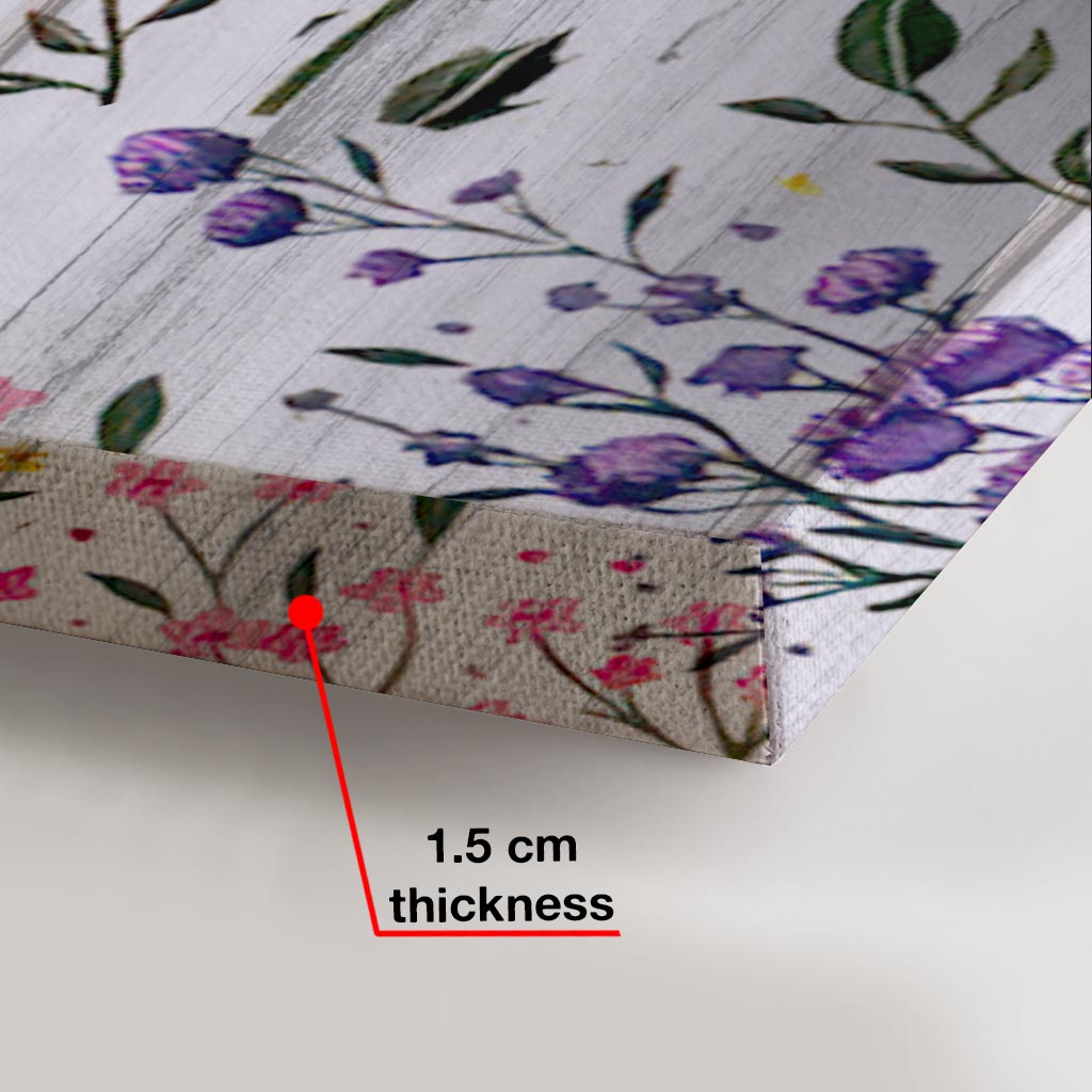 Si les mamans étaient des fleurs - Toile et affiche personnalisées pour maman