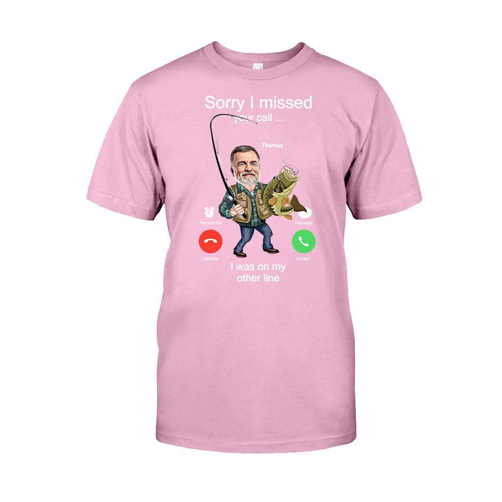 Photo insérée - T-shirt et sweat à capuche de pêche humoristiques « Keeping It Reel » personnalisés