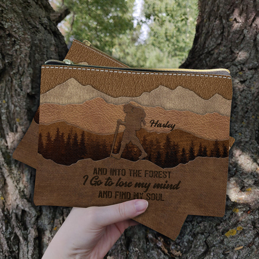 Et je m'enfonce dans la forêt - Sacoche de randonnée personnalisée