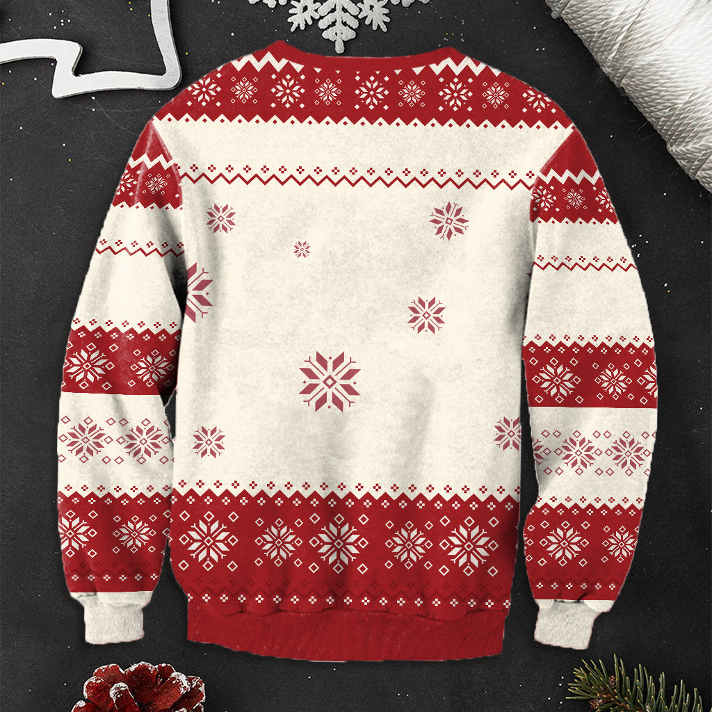 Joyeux Noël - Pull moche personnalisé pour toute la famille