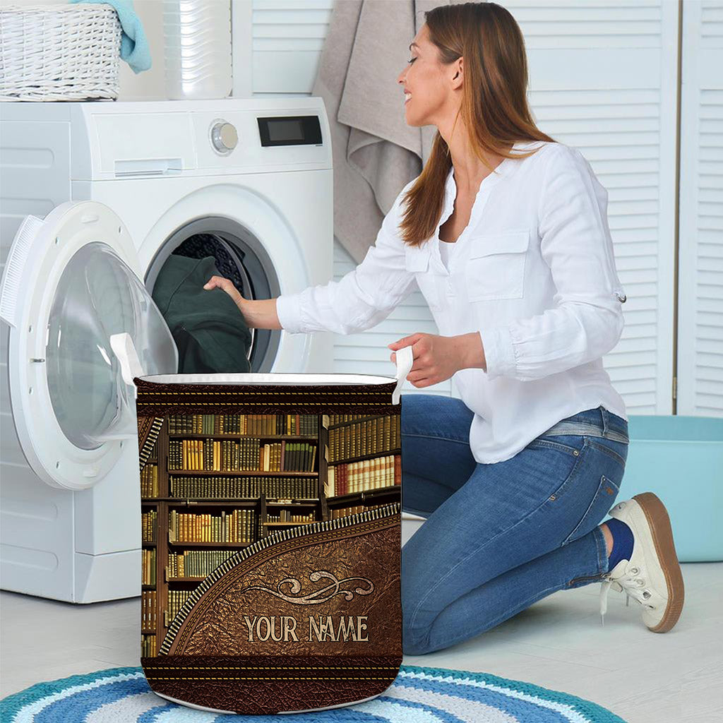 Bibliothèque - Panier de rangement personnalisé pour bibliothécaire