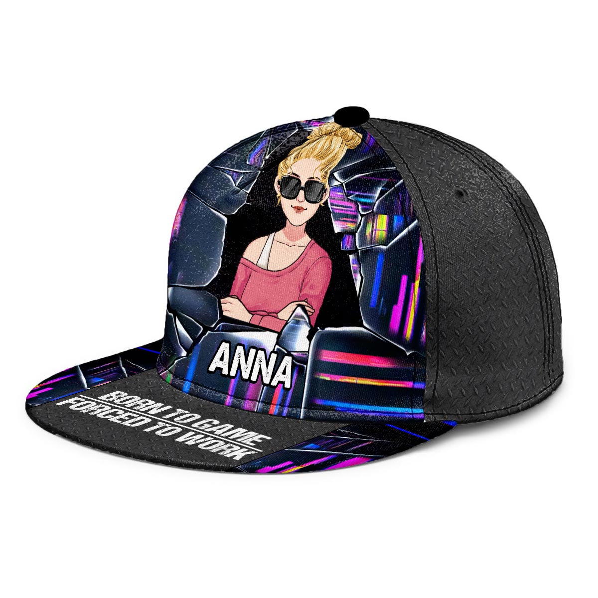 Born To Game - Personalized Video Game Snapback