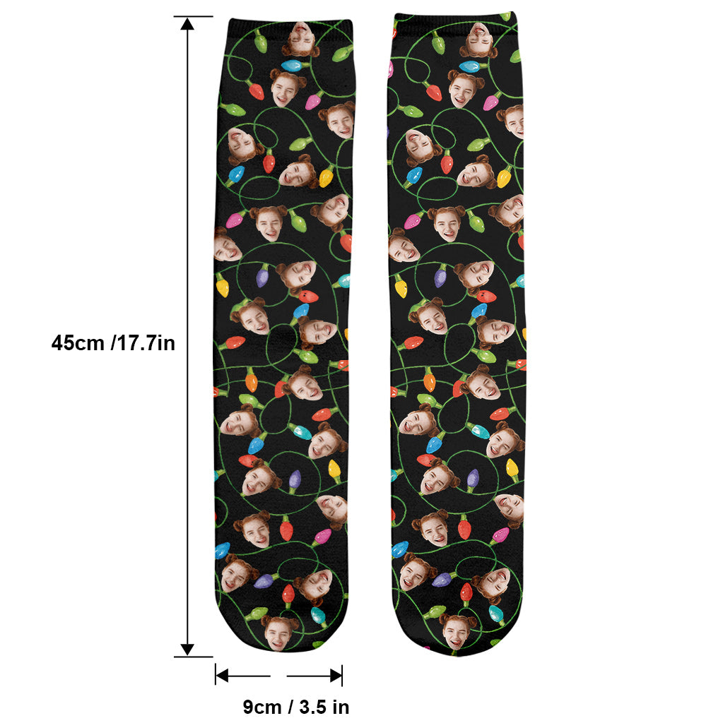 Si vous pouvez lire ceci - Chaussettes de Noël personnalisées