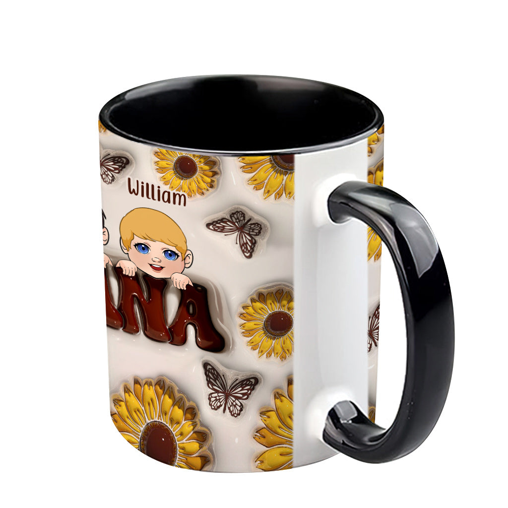 Meilleure grand-mère/mamie/mémé du monde - Cadeau pour grand-mère - Mug personnalisé