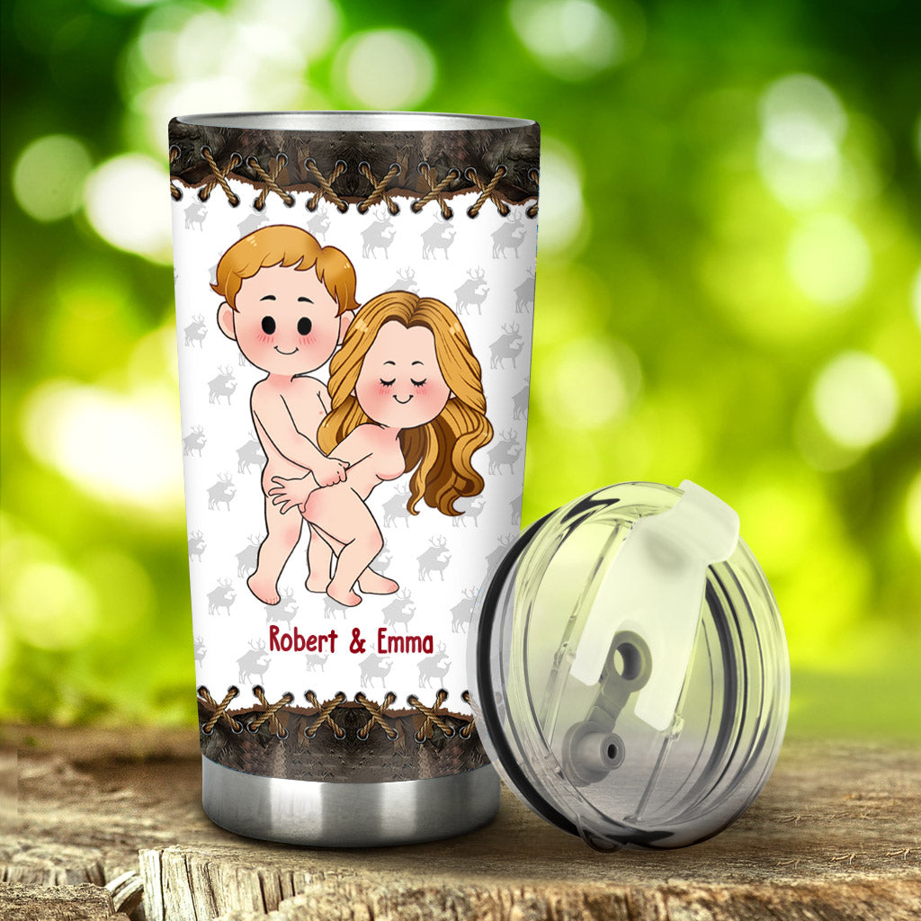 Je t'aime - Gobelet isotherme de chasse personnalisé