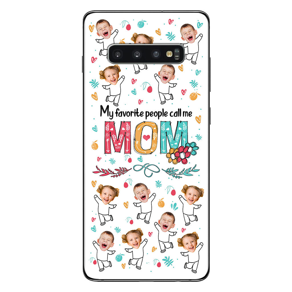 Mes personnes préférées m'appellent Nana - Cadeau pour grand-mère, maman - Coque de téléphone personnalisée
