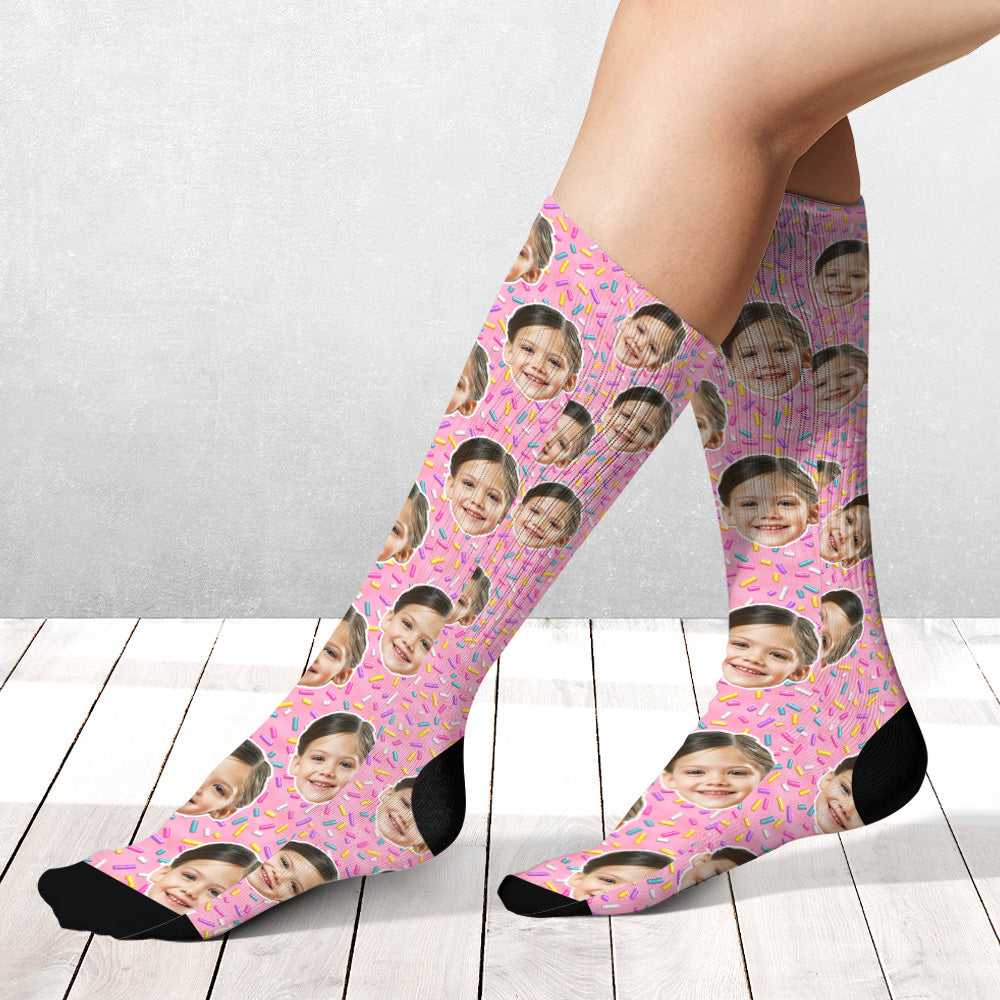 Bonbons personnalisés - Chaussettes personnalisées pour fille