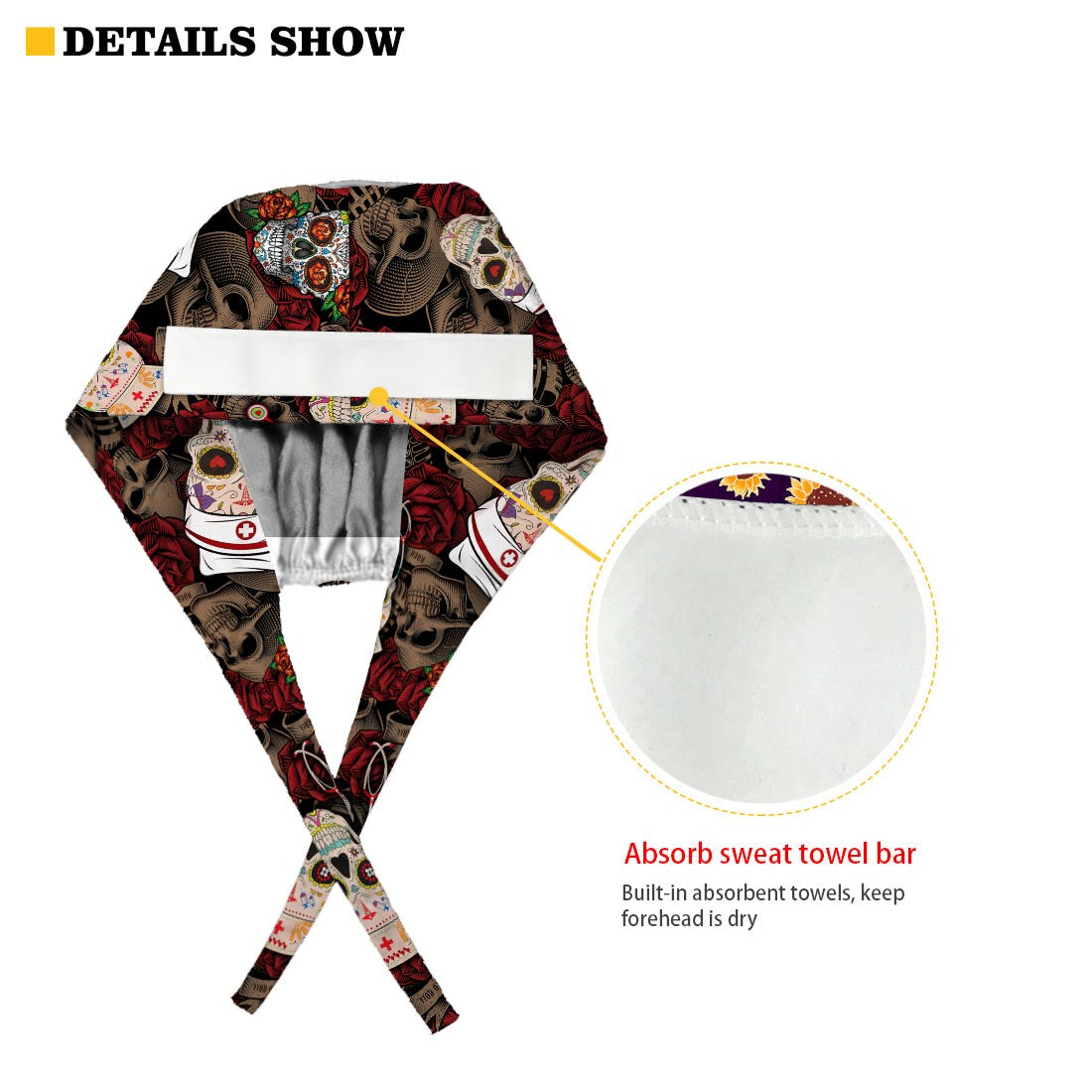 Vie d'infirmière - Bonnet de bloc opératoire personnalisé