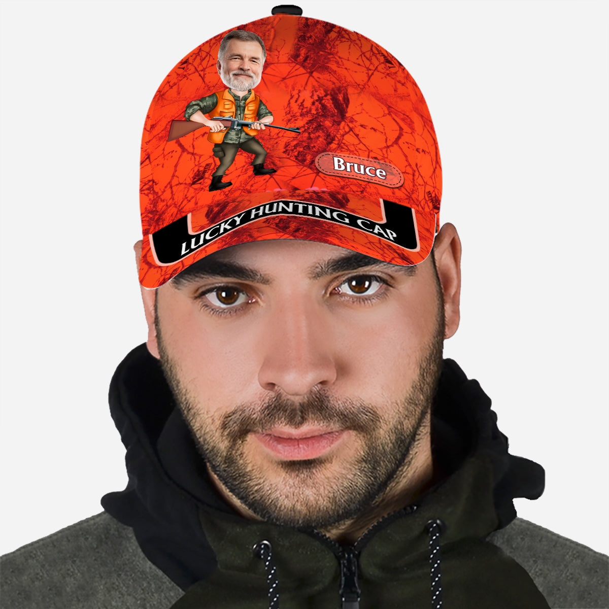 Casquette de chasse porte-bonheur - Casquette de chasse classique personnalisée