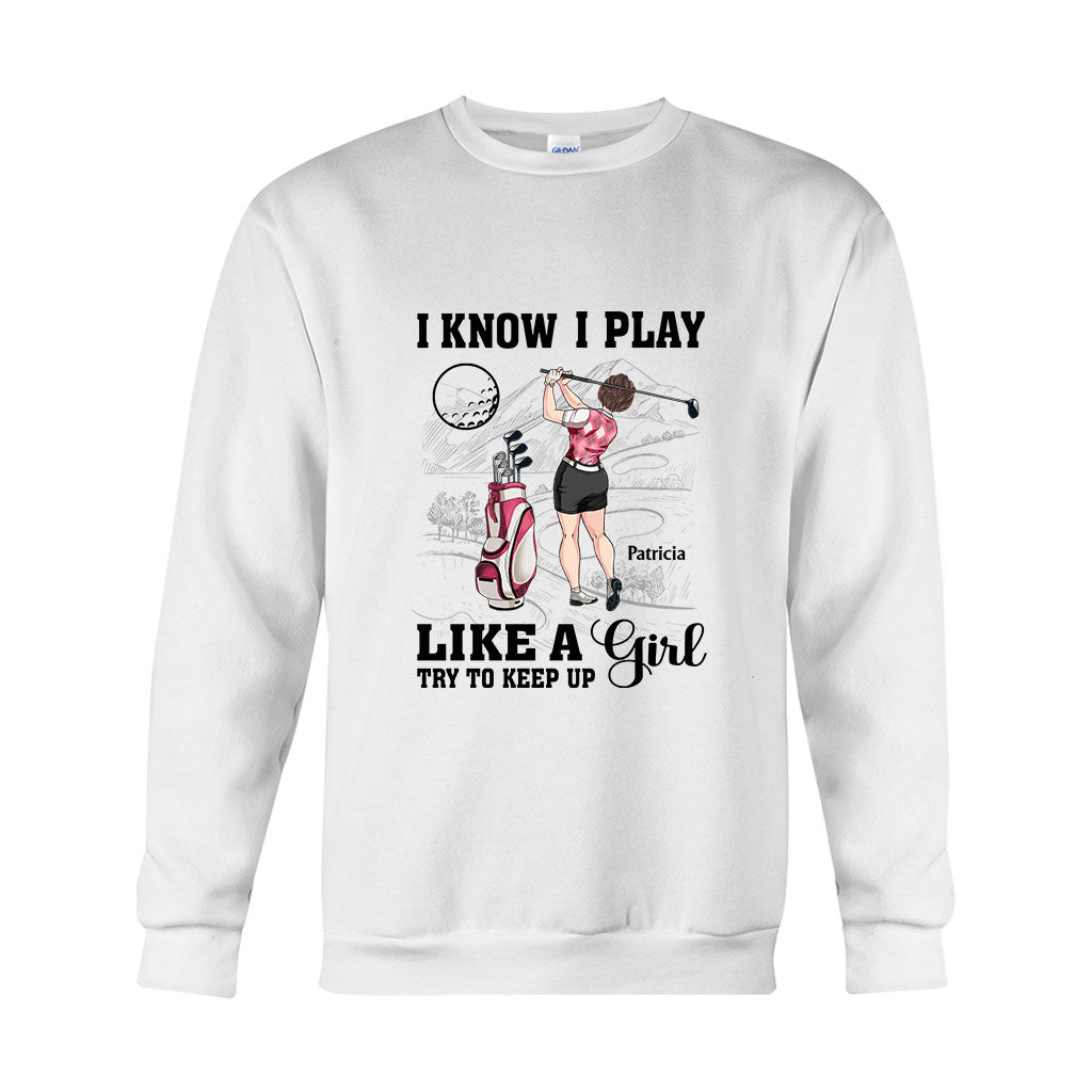 Golf Instruction - Golf gift for her, girlfriend, wife, daughter - Personalized T-shirt And Hoodie