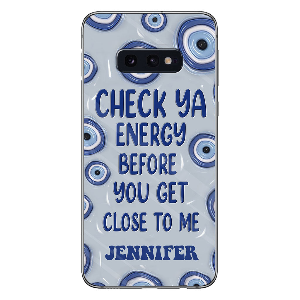 Check Ya Energy - Personalized Witch Phone Case